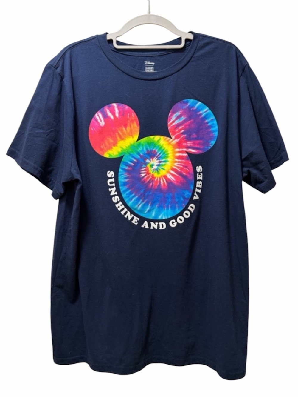 Disney Tie-Dye Mickey 'Sunshine and Good Vibes' Tee